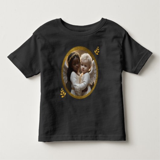 Baby Angels Kleinkind T-shirt (Vorderseite)