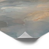 Baby Angels Sisters Modern Art Poster (Ecke)