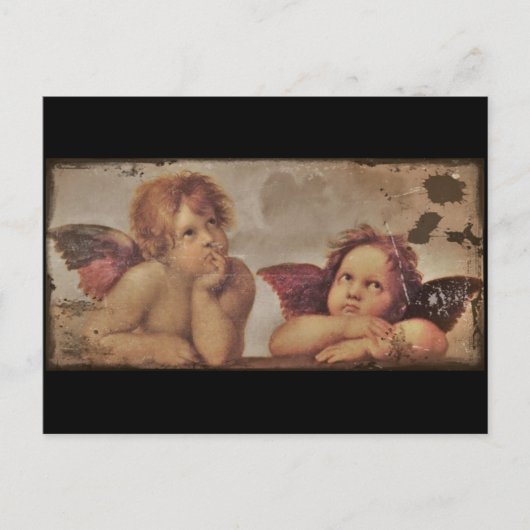 Baby Angels von Raphael Postkarte (Vorderseite)