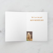 Baby Angora Goat Mother Day Karte (Innenseite)