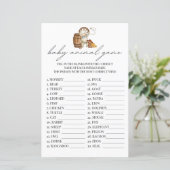 Baby Animal Game Kleiner Cowboy Rustikaler Western (Stehend Vorderseite)