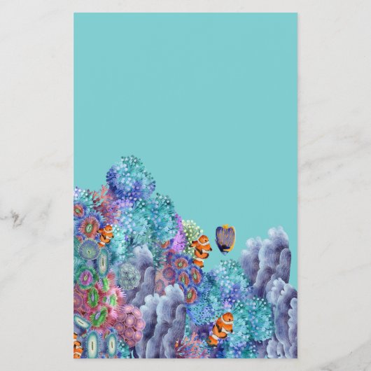 Baby Animal Game unter der Sea Baby Dusche Flyer (Hinten)