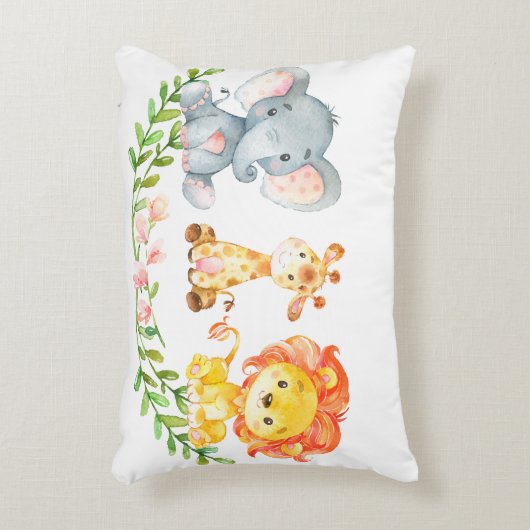 Baby Animal Kinderzimmer Pillow Dekokissen (Vorderseite(Vertikal))