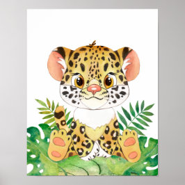 Baby Animal Prints for Kinderzimmer, Safari Poster