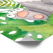 Baby Animal Prints for Kinderzimmer, Safari Poster (Ecke)