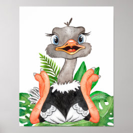 Baby Animal Prints for Kinderzimmer, Safari Poster