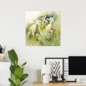 Baby Animal Prints for Kinderzimmer, Safari Poster (Heimbüro)