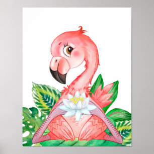 Baby Animal Prints for Kinderzimmer, Safari Poster