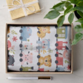 Baby Animal Train Seidenpapier (Geschenk)