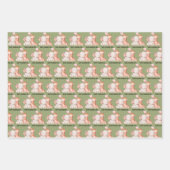 Baby Animal Valentines Geschenkpapier Set (Vorderseite 2)