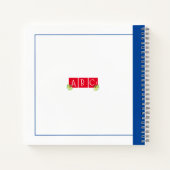 Baby Animals ABC Spiral Notebook Notizblock (Rückseite)