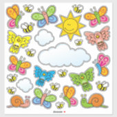 Baby Animals Aufkleber (Blatt)