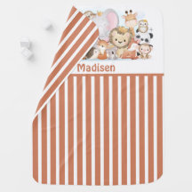 Baby Animals Baby Blanket