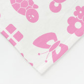 Baby Animals Baby Blanket Fleecedecke (Ecke)