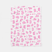 Baby Animals Baby Blanket Fleecedecke (Vorderseite)