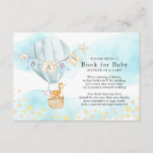 Baby Animals Balloon Ride Book for Baby Card Begleitkarte (Vorderseite)