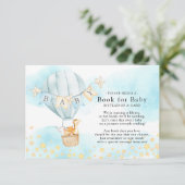 Baby Animals Balloon Ride Book for Baby Card Begleitkarte (Stehend Vorderseite)