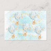 Baby Animals Balloon Ride Book for Baby Card Begleitkarte (Rückseite)