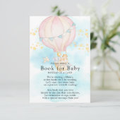 Baby Animals Balloon Ride Book for Baby Card Begleitkarte (Stehend Vorderseite)