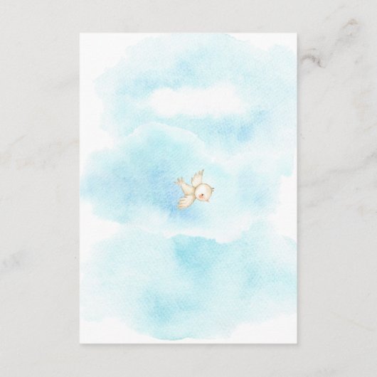 Baby Animals Balloon Ride Book for Baby Card Begleitkarte (Rückseite)