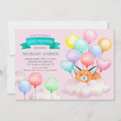 Baby Animals Balloons Niedlich Baby Dusche (Vorderseite)