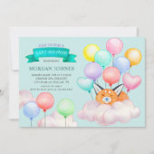 Baby Animals Balloons Niedlich Baby Dusche (Vorderseite)