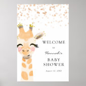 Baby Animals Dusche Begrüßungszeichen Poster (Vorne)