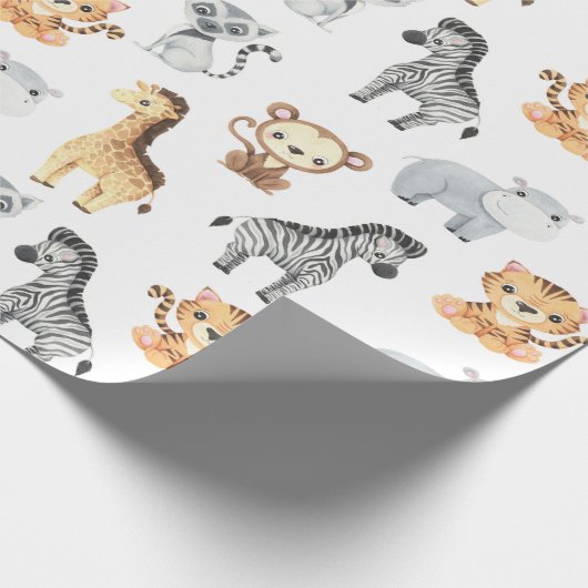 Baby Animals Geschenkpapier (Ecke)
