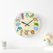 Baby Animals Große Wanduhr (Zuhause)