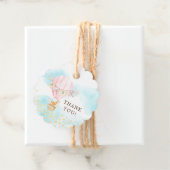 Baby Animals Hot Air Ballon Rive Gefallen Geschenk Geschenkanhänger (Beispiel)