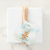 Baby Animals Hot Air Ballon Rive Gefallen Geschenk Geschenkanhänger (Beispiel)