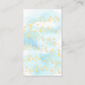 Baby Animals Hot Air Ballon Windeln Raffle Ticket Begleitkarte (Rückseite)