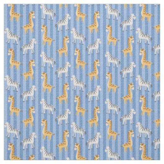Baby Animals Jungle Safari Stoff (Muster)
