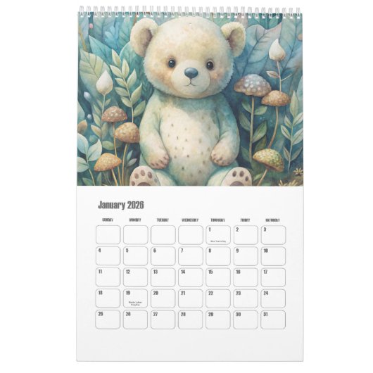 Baby Animals Kalender (Jan 2026)