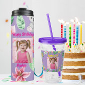 Baby Animals Kids Foto Tumbler Geschenke für Gebur Thermosbecher