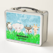 Baby Animals Metal Lunchbox (Vorderseite)