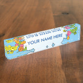 Baby Animals Namensplakette (Seite)