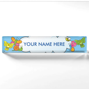 Baby Animals Namensplakette