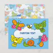 Baby Animals Postkarte (Vorne/Hinten)