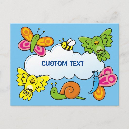 Baby Animals Postkarte (Vorderseite)