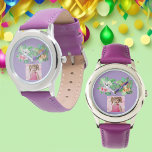 Baby Animes Custom Foto Kinder Geburtstagsgeschenk Armbanduhr<br><div class="desc">Machen Sie Ihren kleinen Tag noch unvergesslicher mit diesem bezaubernden Tropical Baby Animals Custom Foto Kids Watch! Dieses lebendige, spielerische Zeitwerk besticht durch eine reizvolle Auswahl an Kleintieren, die inmitten üppiger grüner Blätter und tropischer Blume liegen. Das helle und fröhliche Design wird jedes Kind begeistern, es macht es lustig und...</div>
