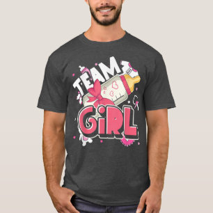 Baby Ankündigung Team Girl Baby Party Gender Reve T-Shirt