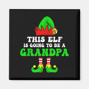 Baby-Ankündigung Xmas-Shirt Dieser Elf Wird Ein Magnet