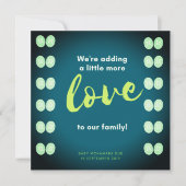 Baby-Ankündigungskarte (Vorderseite)