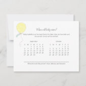 Baby Ankunft Prediction Baby Sprinkle Spiel (Vorderseite)