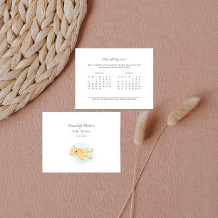 Baby Ankunft Prediction Boy Teddy Bear