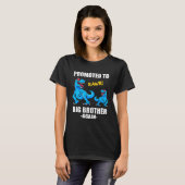 Baby Announcement Dinosaur  Promoted To Big Brothe T-Shirt (Vorne ganz)