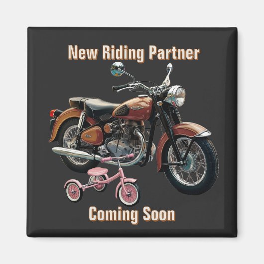 Baby Announction Magnet (Vorne)