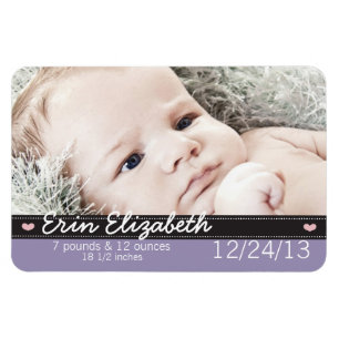 Baby Announction Magnet