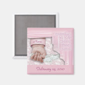 Baby (anpassbar) magnet (Vorderseite/Rückseite)